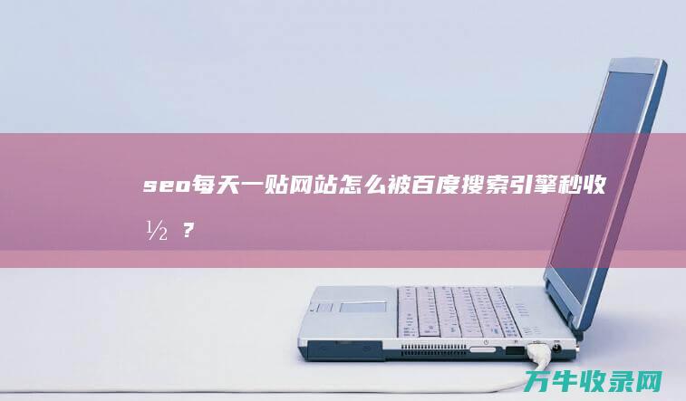 seo每天一贴 网站怎么被百度搜索引擎秒收录? (seo每日)